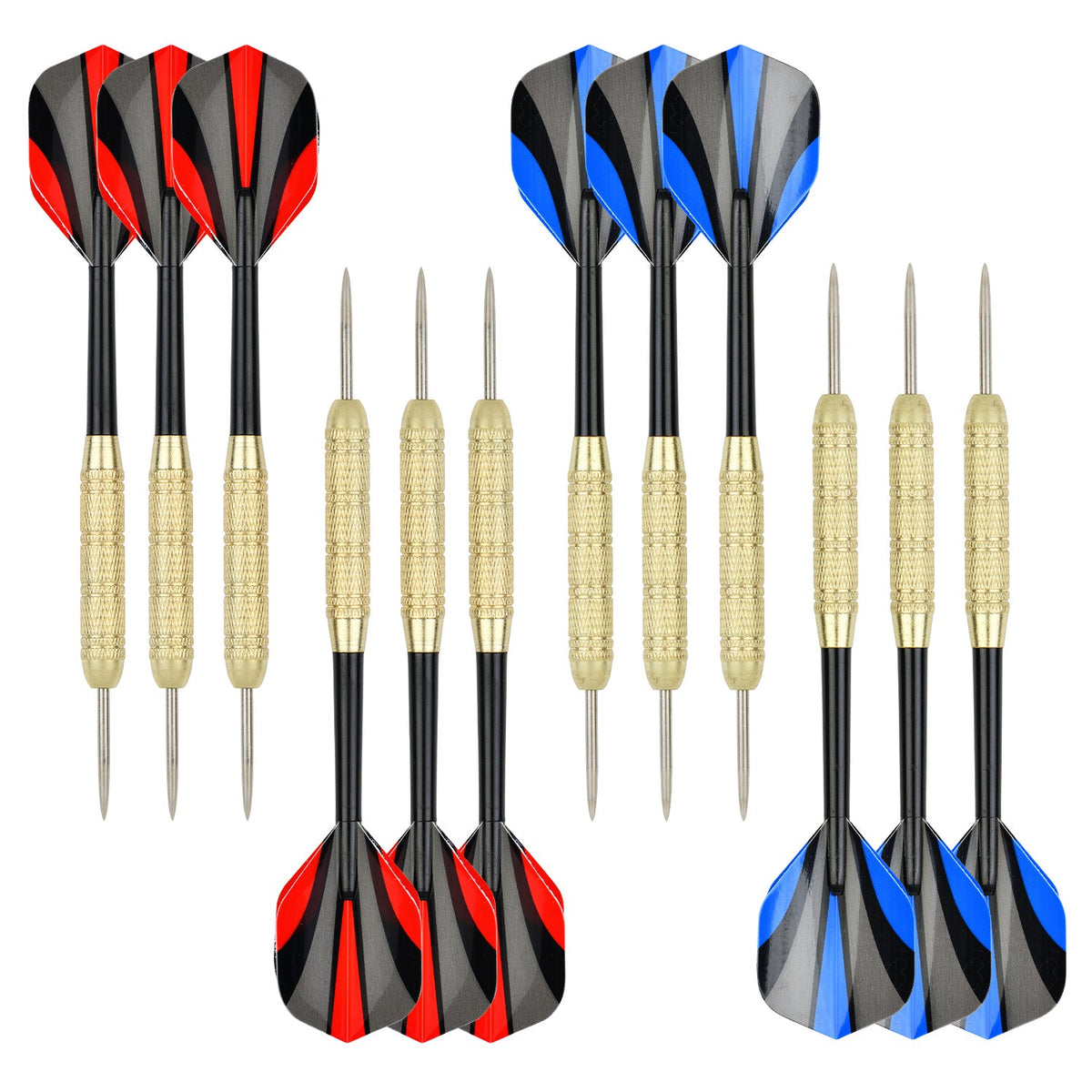 Bristle Dartboard + Darts Combo