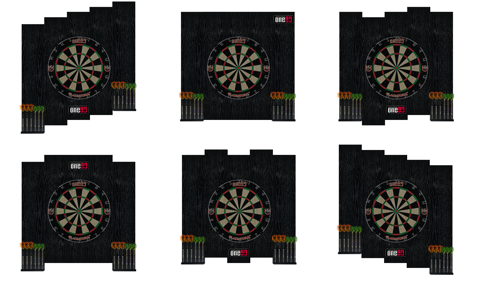 MDF Knock-down Dartboard Surround