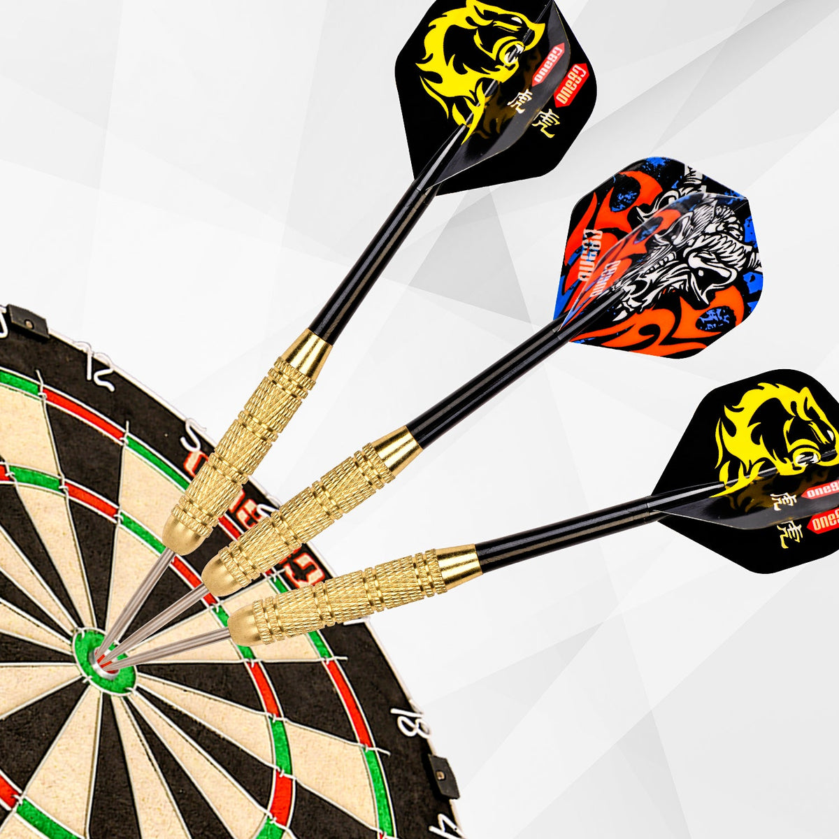 Vapor Wood Dartboard Cabinet Set with Dartboard + Darts + Scoreboard Combo