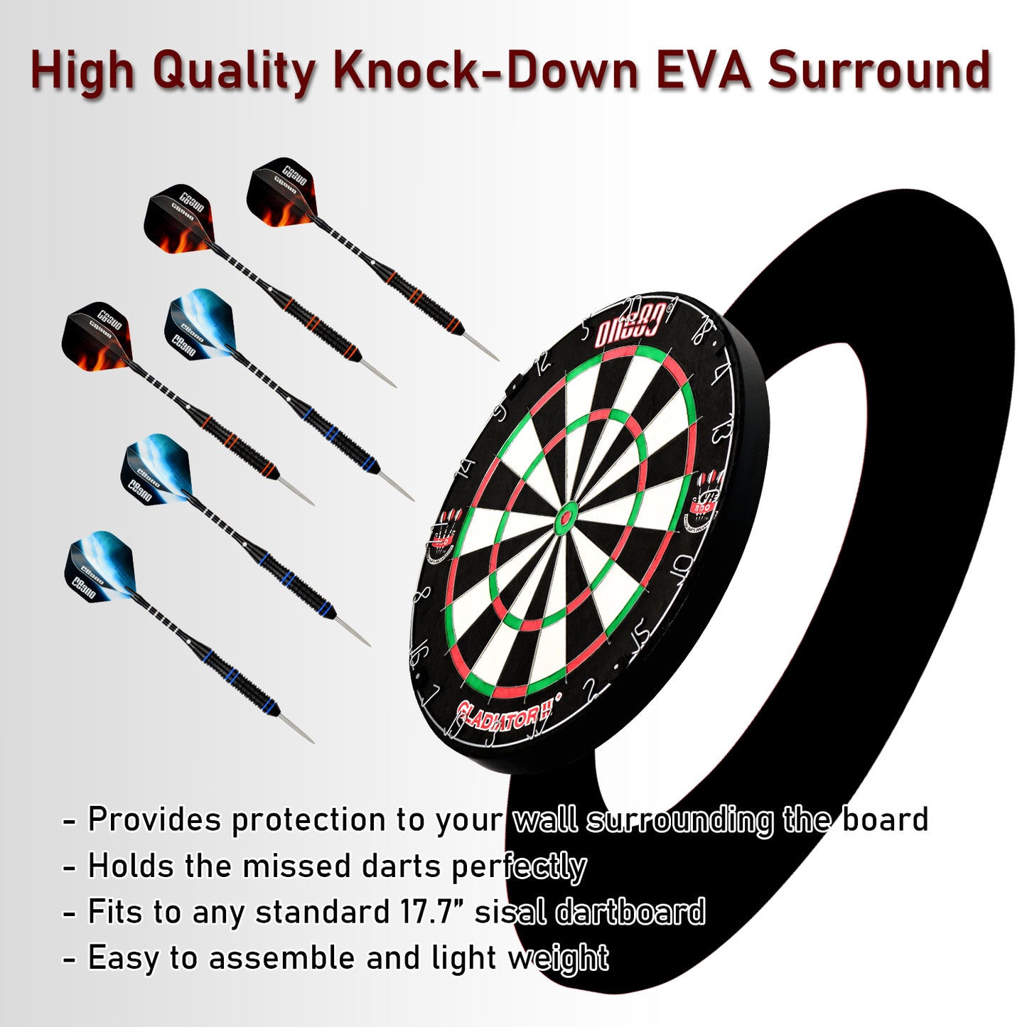 One80 Pro Dartboard Setup Kit