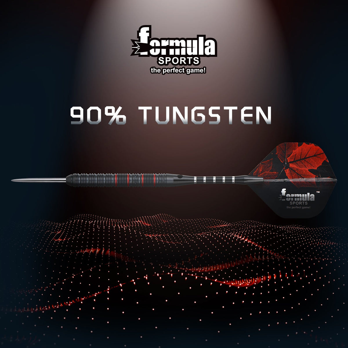 FST180 GEN2 Black + Red Dart Set (Pack of 3)