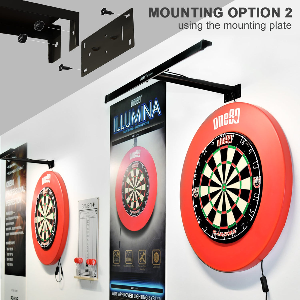 Illuminated Pro Wall Setup - MDF