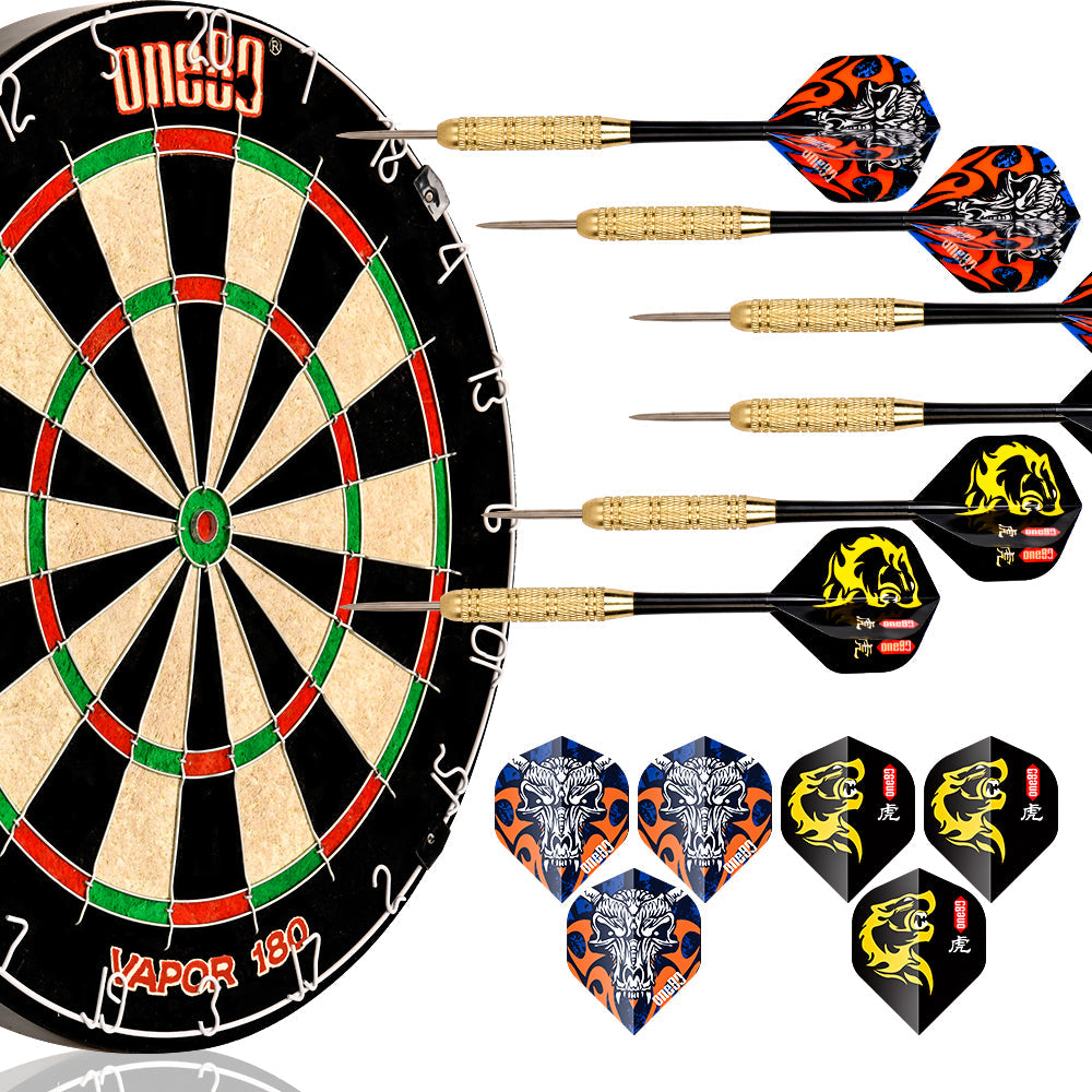 Vapor Dartboard + Darts Combo